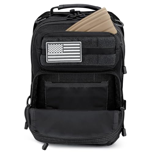 G4Free Tactical Sling Bag Backpack Military Rover Shoulder Sling Pack Molle EDC Small Crossbody Chest Pack
