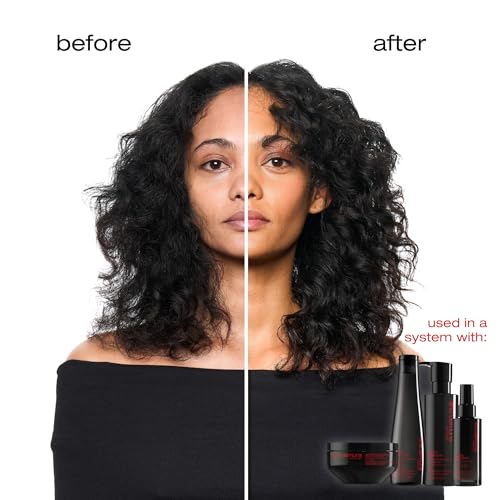 shu uemura art of hair Ashita Supreme Smoothing Serum - Adds Shine, Reduces Frizz, Strengthens Strands, Prevents Breakage, For All Hair Types, 3 Fl Oz
