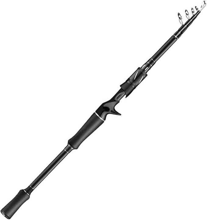 Fishing Rod Carbon Fiber Pattern Spinning Rod Telescopic Fishing Rod 1.8/2.1/2.4/2.7M Casting Lure Feeder Rod Stick Super ...