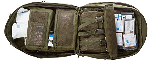 Stomp Medical Kit Fully Stocked First Aid Backpack, OD Green