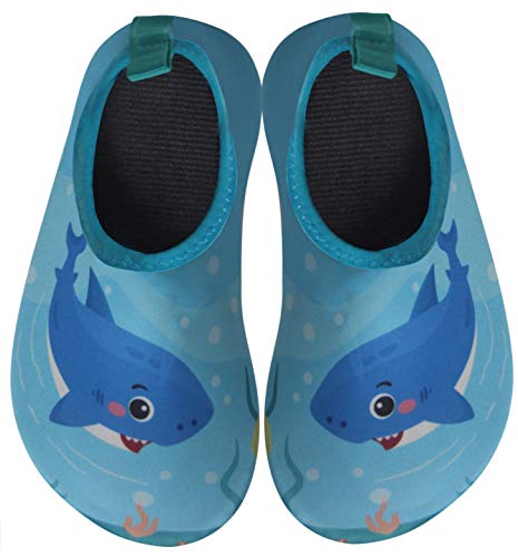 BomKinta Kids Water Shoes Boys Girls Barefoot Quick Dry Non-Slip Aqua Socks for Beach Swimming Pool