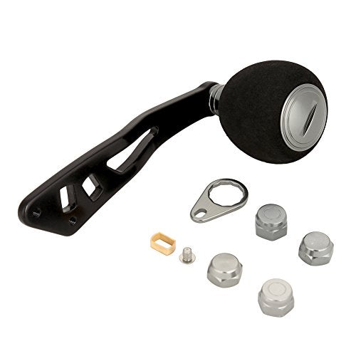 Keenso Metal Fishing Reel Handle Knob Fishing Reel Handle for Low Fishing Reels