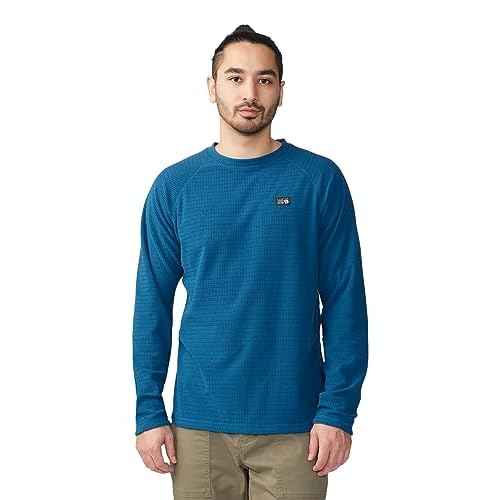 Mountain Hardwear Men's Summit Grid Ls Crew