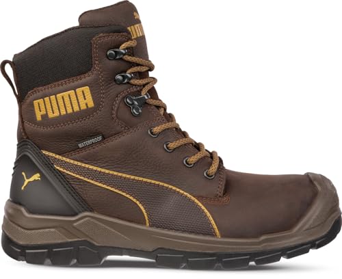 Puma Safety Men's Conquest Waterproof Composite Toe EH Side Zip Work Boot