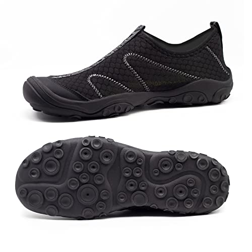Teemie Womens Mens Water Shoes Barefoot Quick Dry Aqua Sports Shoes for Pool Beach Surfing Walking Kayaking