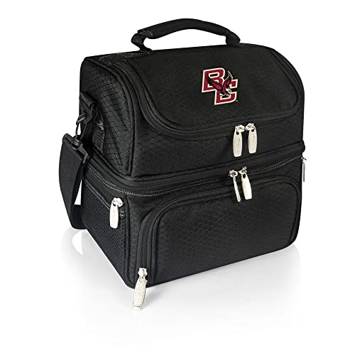 PICNIC TIME NCAA Nebraska Cornhuskers Pranzo Lunch Bag - Insulated Lunch Box with Picnic Set - Lunch Cooler Bag