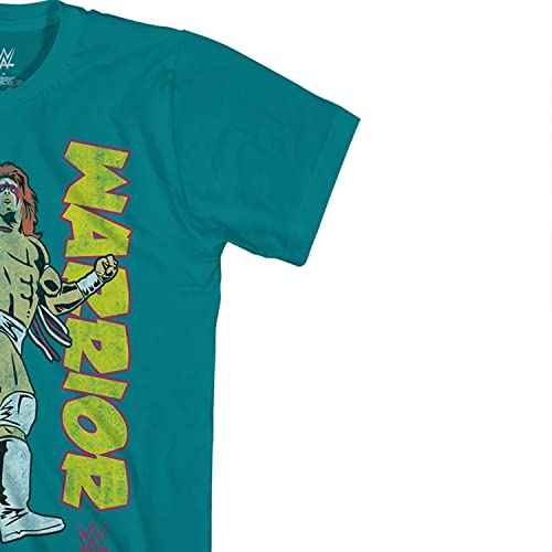 WWE Mens Ultimate Warrior Shirt - Ultimate Warrior - World Wrestling Champion T-Shirt