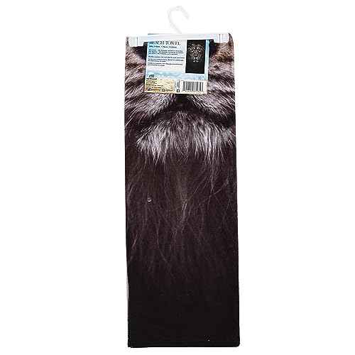 Northwest Classics Beach Towel, 30" x 60", Lion Face Design