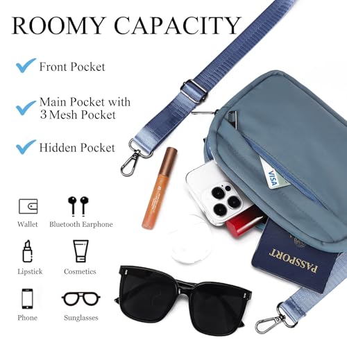 MAXTOP Small Crossbody Bags for Women Belt Bag Fanny Pack with Adjustable Strap