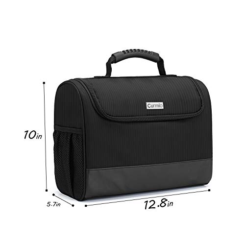 CURMIO Bartender Kit Bag, Portable Travel Carrying Bag with Rubber Handle for Bar Tools Set, For Home Indoor Outdoor Patio...
