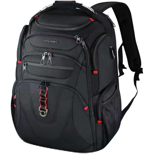 KROSER TSA Friendly Travel Laptop Backpack 17.3 inch XL Computer Backpack Water-Repellent College Daypack Business Backpac...