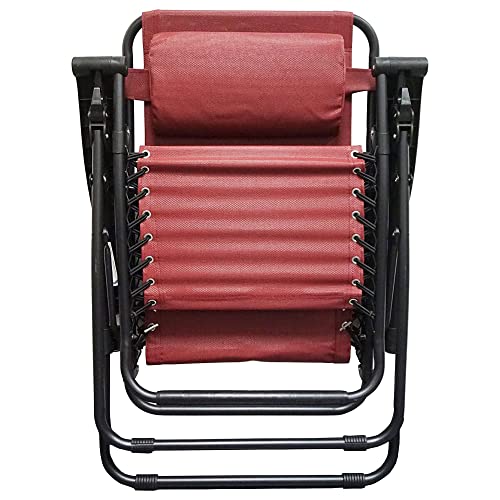Caravan Sports Zero Gravity Outdoor Portable Folding Camping Lawn Deck Patio Pool Recliner Lounge Chair for Adults, Adjust...