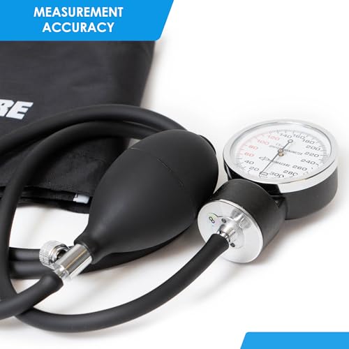 Primacare DS-9199 Nurse Essentials Starter Kit – Adult Aneroid Sphygmomanometer, Classic Stethoscope & Mini Diagnostic Oto...