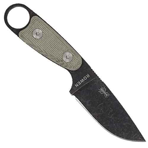 ESEE Knives Izula-B-BO w/Handle, Molded Polymer Sheath, and Clip Plate (Grey Micarta)