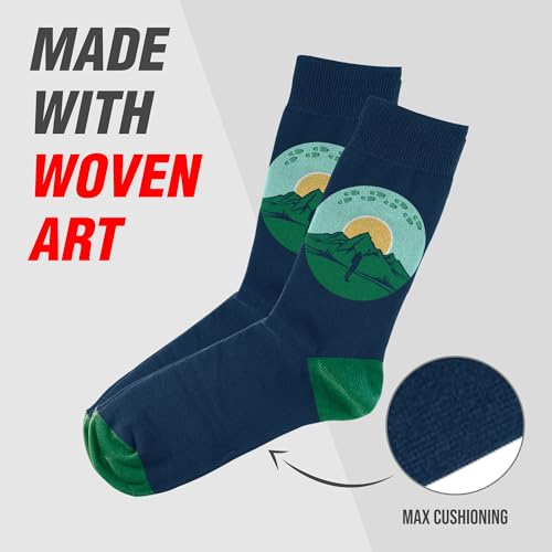 Sillies Socks Outdoor Socks - Novelty Unisex Sock Set, Fun Unique Designs