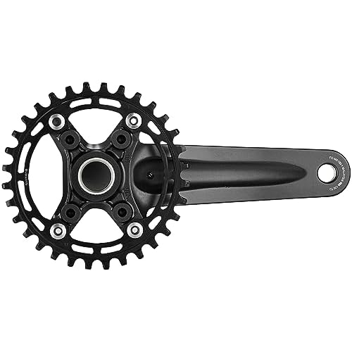 Shimano Deore FC-M5100 Deore chainset, 10/11-speed, 52 mm chainline, 32T, 170 mm, Black