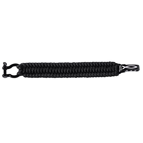 Savior Survival Gear Paracord Bracelet with Stainless Steel Adjustable Shackle