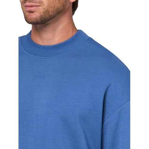 HUGO womens Small Logo French Terry Sweatshirt