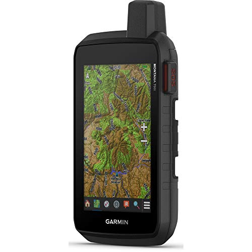 Garmin Montana 700i, Rugged GPS Handheld with Built-in inReach Satellite Technology, Glove-Friendly 5" Color Touchscreen