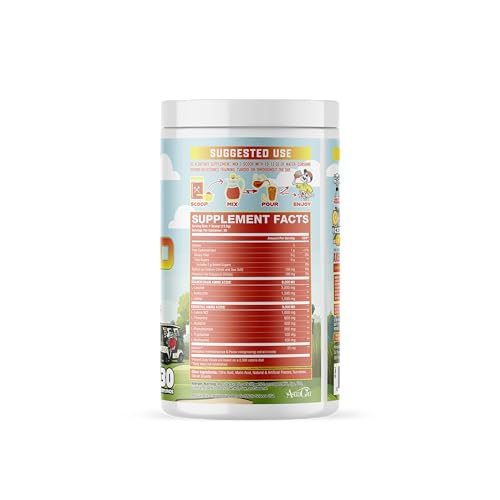 Axe & Sledge The Grind Essential Amino Acids |EAA & BCAA Powder |Muscle Recovery & Electrolytes for Hydration | Stimulant-...