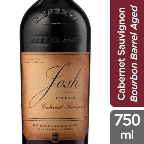 Josh Cellars Reserve Bourbon Barrel Aged Cabernet Sauvignon, California Red Wine, 750mL Bottle