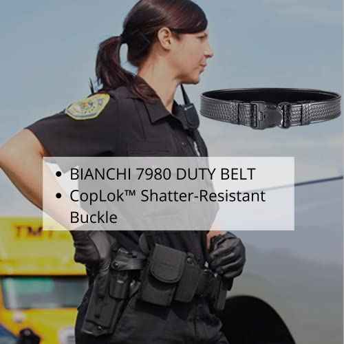 BIANCHI 7980 Duty Belt with Coplok Buckle, Fits 2'' (50 MM) Belt Loop