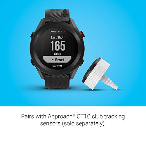 Garmin G010-N2472-00 Approach S12 42k+ Preloaded Courses Golf Watch Black - Certified (Renewed)