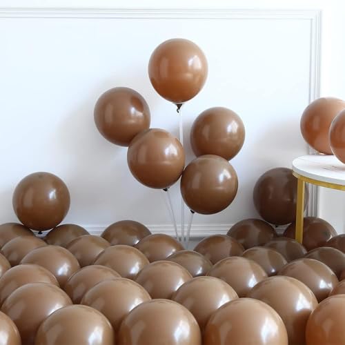Football Balloon Garland Arch Kit 131Pcs Sage Green and Coffee Brown Balloons with Football Foil Balloon for Touch Down Ru...