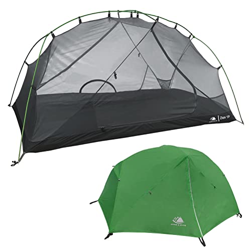 Hyke & Byke Zion Hiking & Backpacking Tent - 3 Season Ultralight, Waterproof Tent for Camping w/Rain Fly and Footprint - 1...