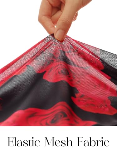 MEROKEETY Women's Fall Off Shoulder Floral Maxi Dresses Formal Long Sleeve Bodycon Cocktail Wedding Guest Dress