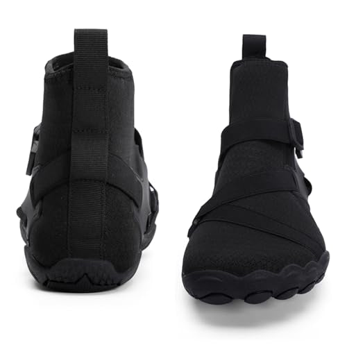 UMANPOO Men Water Shoes Women Barefoot Slip on Sneaker Swim Aqua Beach Running Walking Hiking Cycling Non Slip High Top