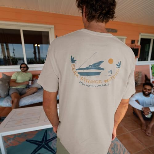 Fish Hippie Strange Waters Tee