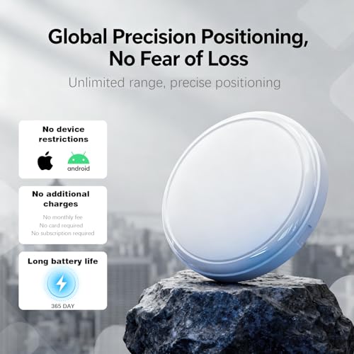 Mini GPS Tracker for Vehicles, Cars, Kids, Pets & Personal Items | Real-Time Tracking | No Monthly Fee or Subscription | M...