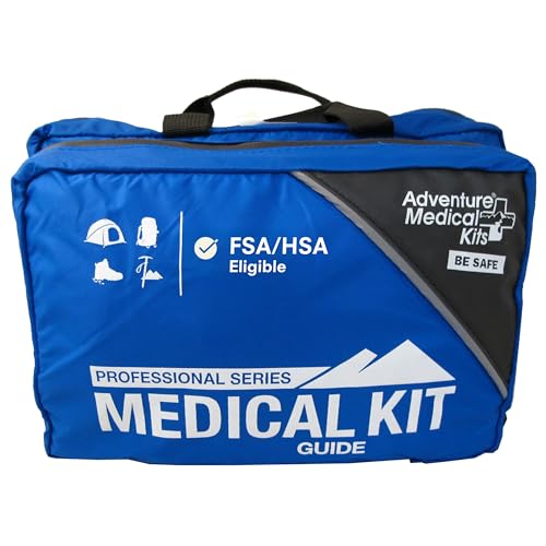 Adventure Medical Kits Pro Series Emergency Medical Kit - Guide I - First Aid Backcountry Medical Kit with C-Splint, CPR M...