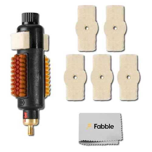 Fix It Sticks Quick Action Brush for Model 700s Bundle with 5 Replacement Swabs and Premium Black Microfiber Utility Cloth ? Complete Cleaning Kit for Bolt-Action Platforms