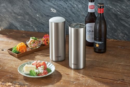 Thermos JDW-600 S Vacuum Insulated Tumbler, 20.1 fl oz (600 ml), Stainless Steel, Lightweight Model