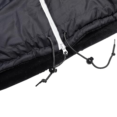 Thermotuff Wearable Sleeping Bag with Dual Hoodie, Zippered Arm Holes, Pockets & Adjustable Drawstring - Ideal for Campin...