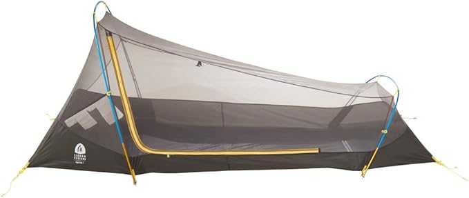 Sierra Designs High Side 1 Person Tent, Ultralight Freestanding Solo Shelter for Backpacking, Camping, and Bikepacking wit...