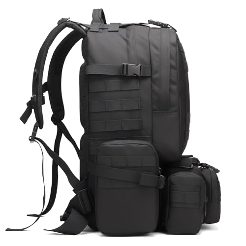 Fortune Edge Military Tactical Backpack for Men 60L Waterproof Bug Out Bag Survival Rucksack Go Bag Emergency Molle System...
