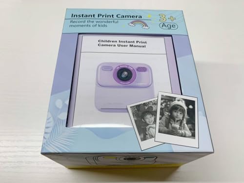 masterbee Kid Camera Instant Print Photo, Birthday Gifts for Girls and Boys, Kids Digital Camera Toys, 1080P HD Video, 3 4 5 6 7 8 9 10 11 12 Year Old Boy Gifts/Girl Gifts
