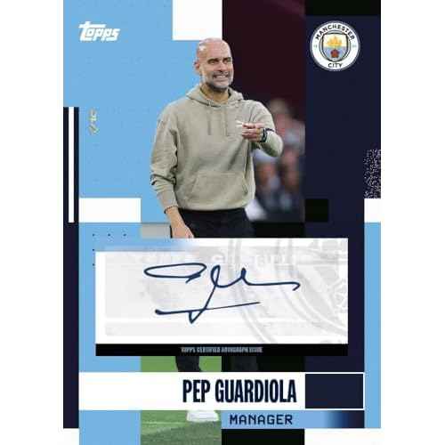 2024-25 Topps Manchester City Team Set - Box (30 Cards)