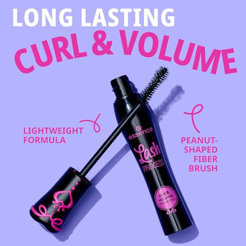 essence Lash Princess Mascara Holiday Gift Set | 4 Vegan & Cruelty-Free Mascaras | False Lash Effect, Waterproof, Primer, ...