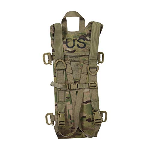 Genuine US Military GI (100 Oz.) MOLLE Hydration Carrier with Imported 3L/100 Oz. Bladder