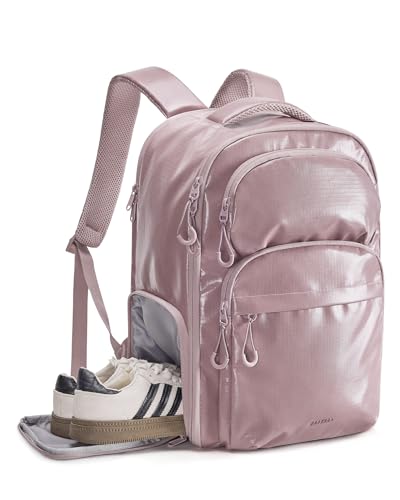 BAGSMART 30L Travel Backpack, 15.6 Inch Carry On Backpack Flight Approved, Personal Item Travel Bag, Water Resistant Weeke...