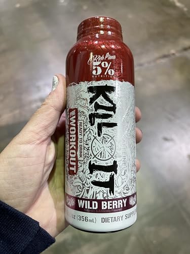 5% Nutrition Kill It Ready-to-Drink High Stim Pre Workout | 400mg Caffeine Energy Drink | Extreme Pump, Endurance, Focus &...