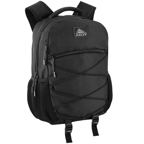 Kelty Laptop Backpack Bag 25 L Hiking Backpack for Men, Women, Work | 18 inch Travel Backpack Carry On Approved (Black)