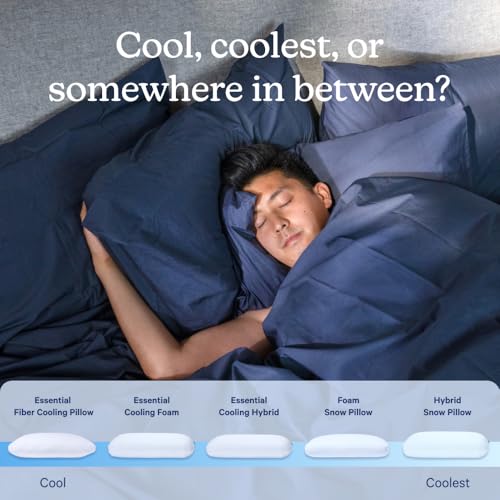 Casper Sleep Essential Cooling Pillow, King, White