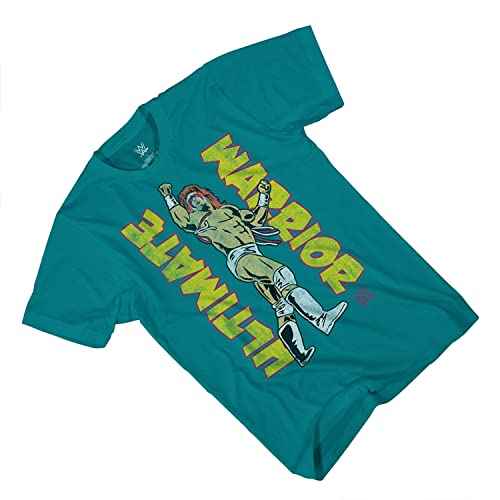 WWE Mens Ultimate Warrior Shirt - Ultimate Warrior - World Wrestling Champion T-Shirt
