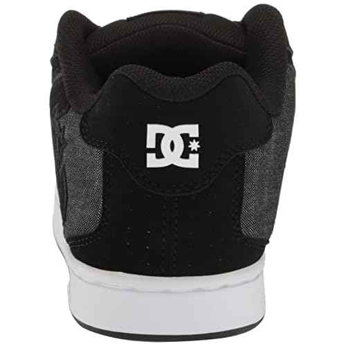 DC Shoes Net- Black/Armor/Black- 8.5