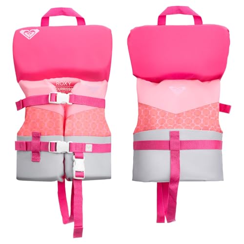ROXY Women’s Life Vest and Infant Life Vest, USCG Approved PFD, Light-Weight EPE Foam Life Jacket with Oversized Arm Holes...